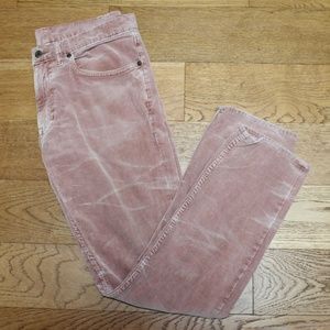 Rare Find! Polo Ralph Lauren Men's Pink Ribbed Corduroy Pants